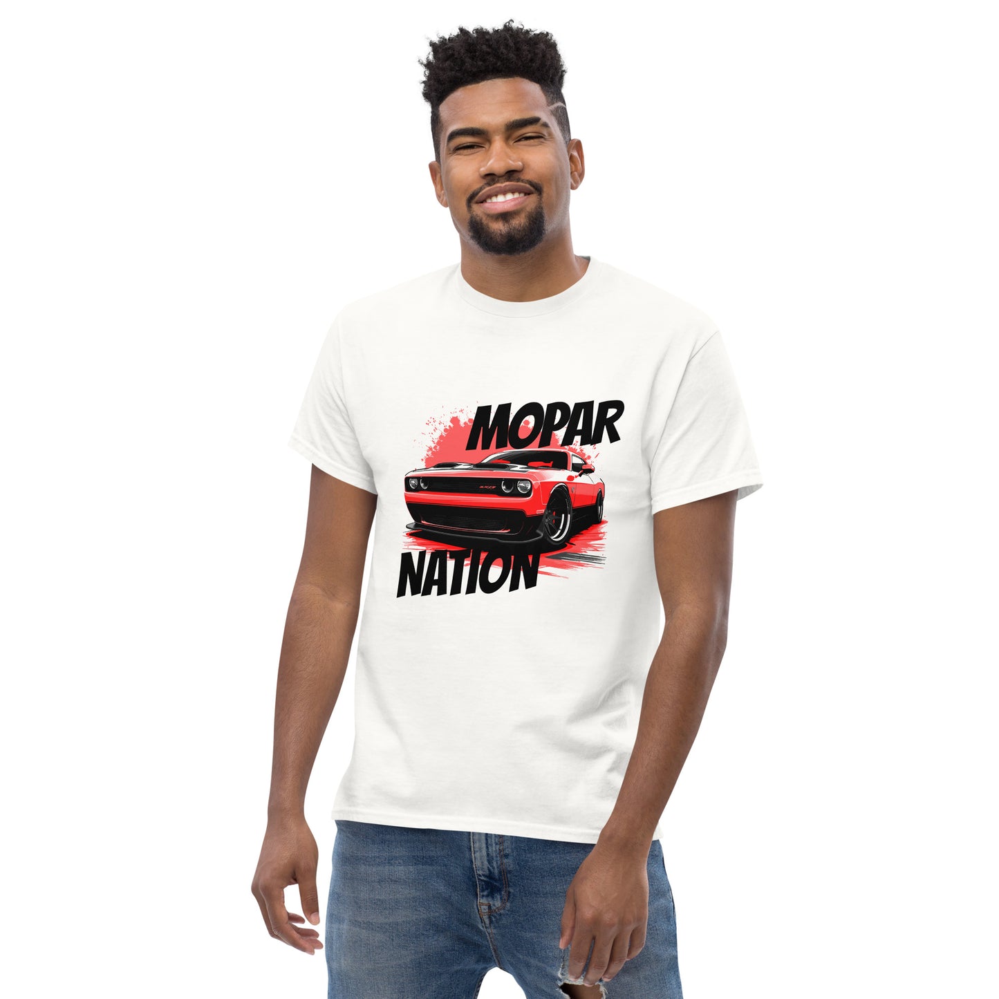 Mopar Nation Red Men's classic tee