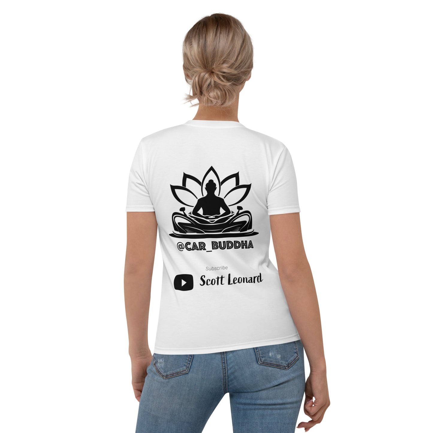 Women's Car Buddha Supporter T-shirt