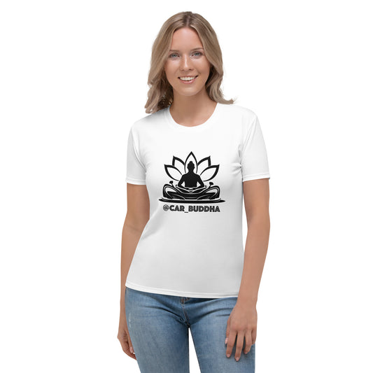 Women's Car Buddha Supporter T-shirt