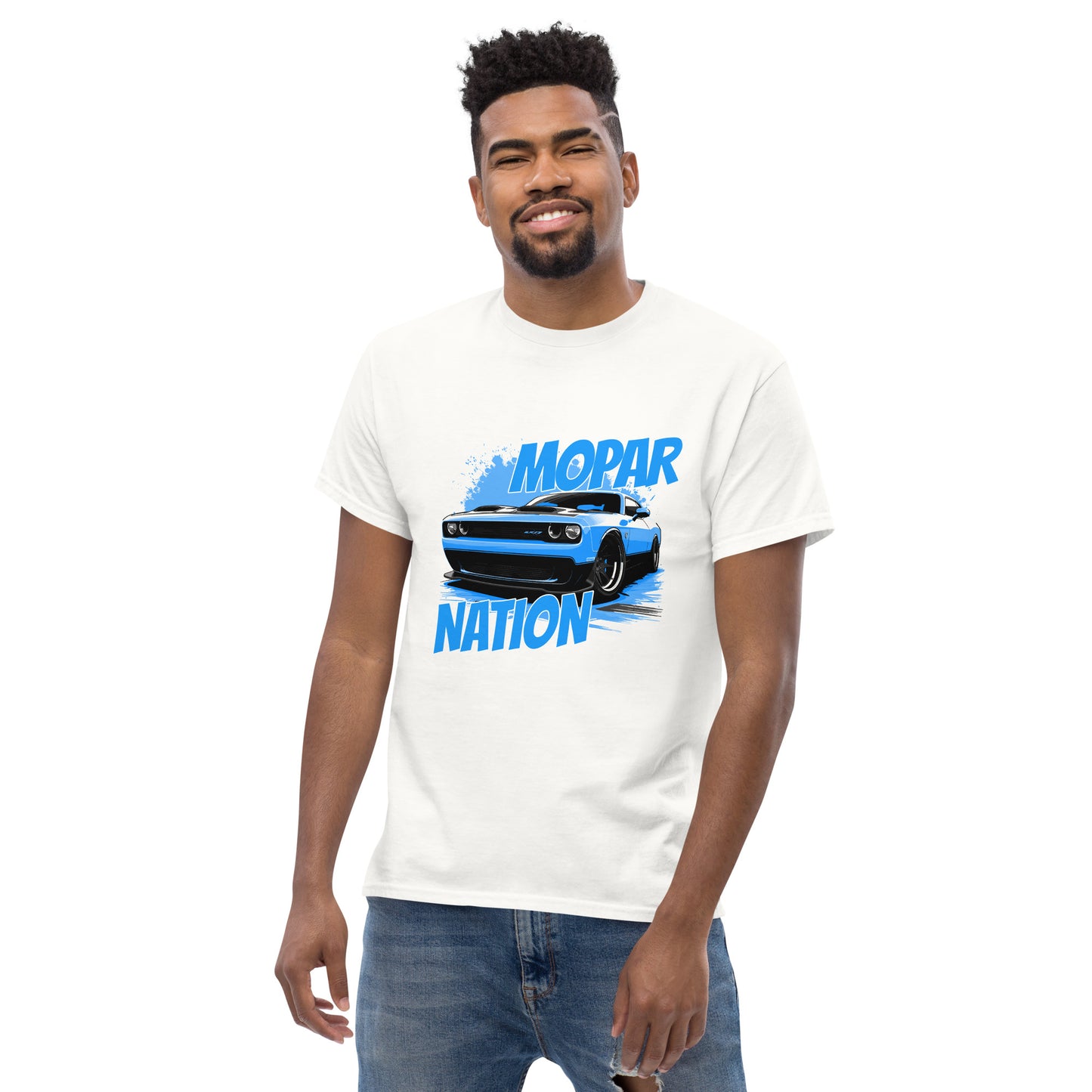 Mopar Nation Blue Men's classic tee