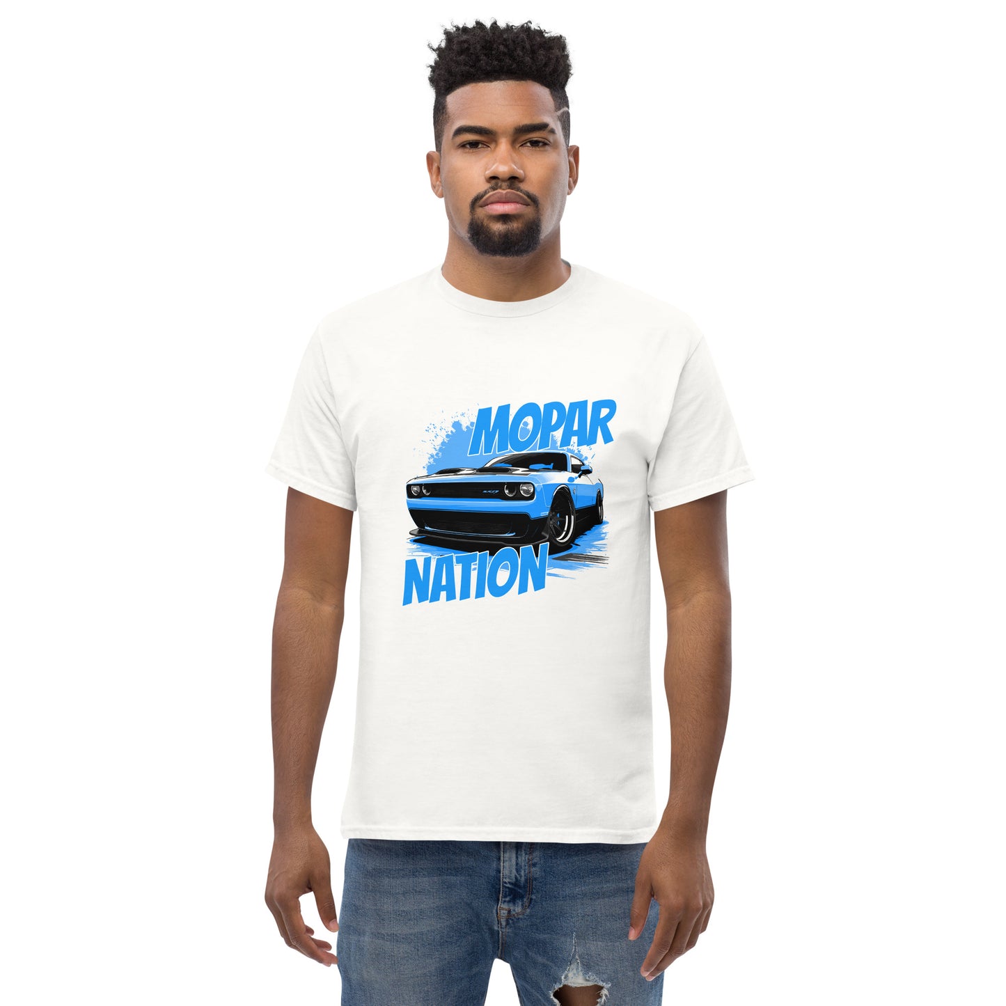 Mopar Nation Blue Men's classic tee