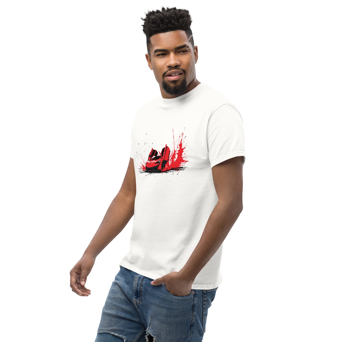 Mclaren 570s Splash Men's classic tee