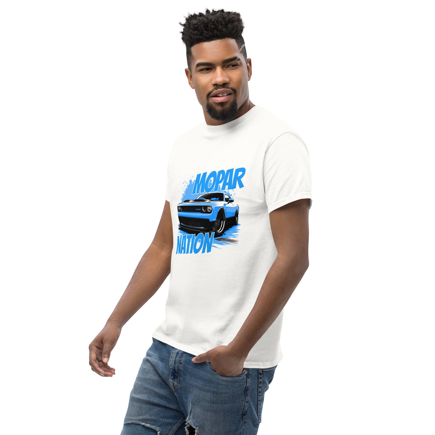 Mopar Nation Blue Men's classic tee