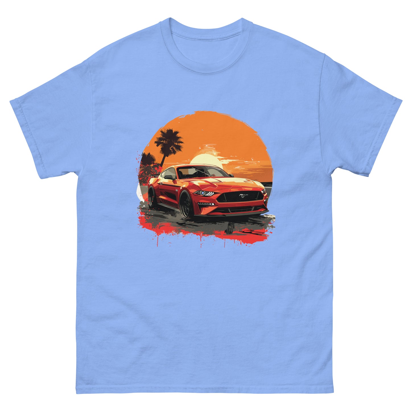 Sunset Mustang Unisex classic tee