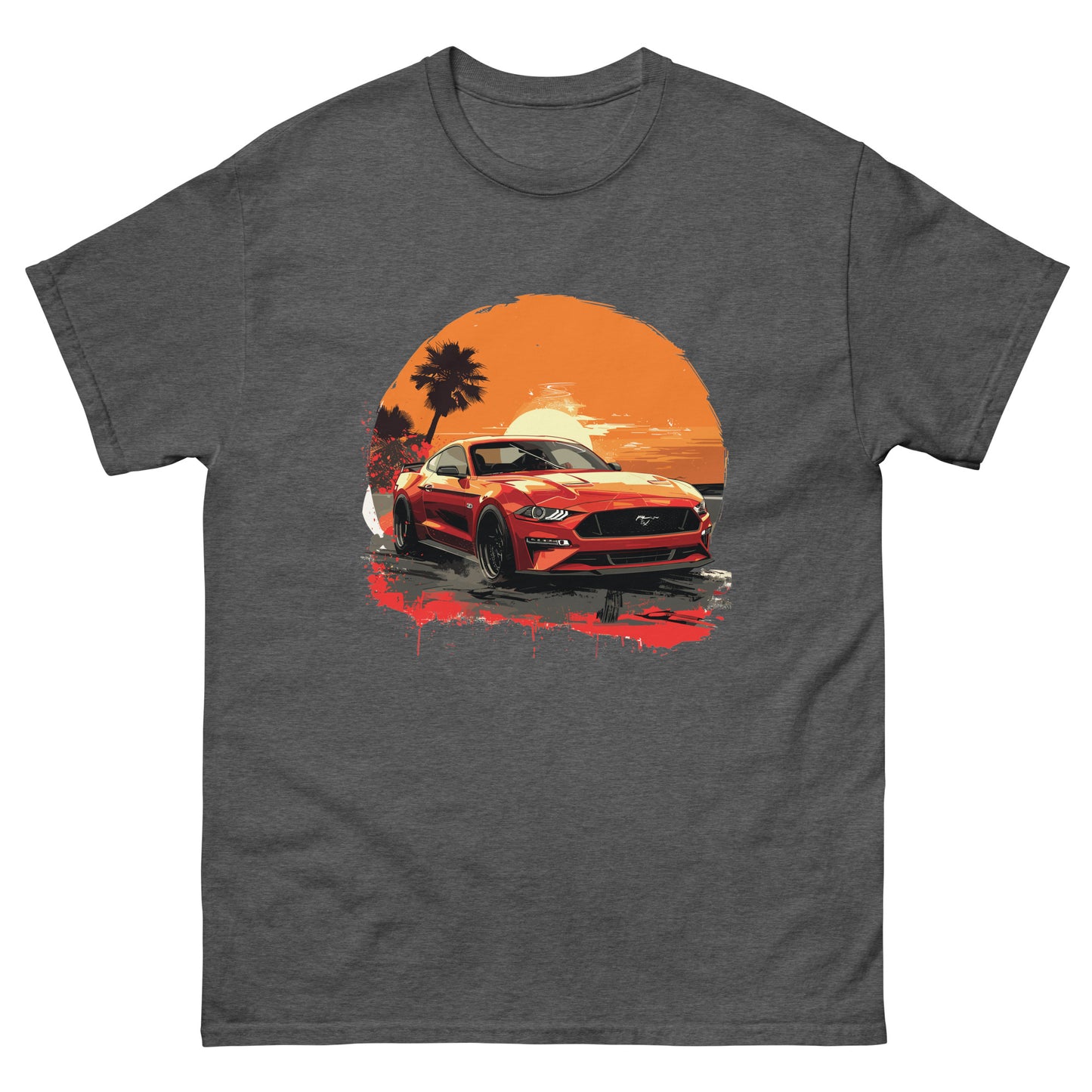 Sunset Mustang Unisex classic tee