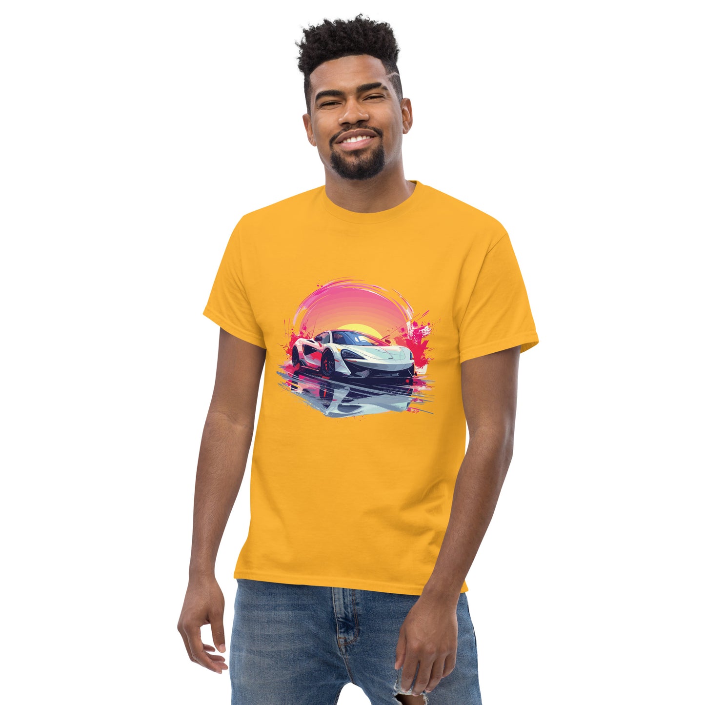 Mclaren Sunset Econo Paint Unisex classic tee