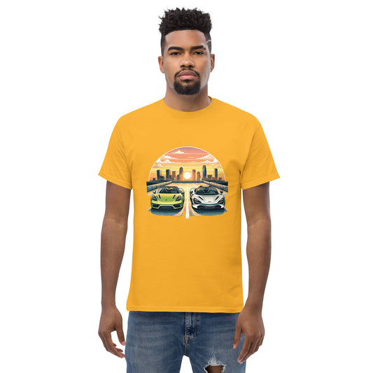 Mclaren Porsche Sunset Unisex classic tee