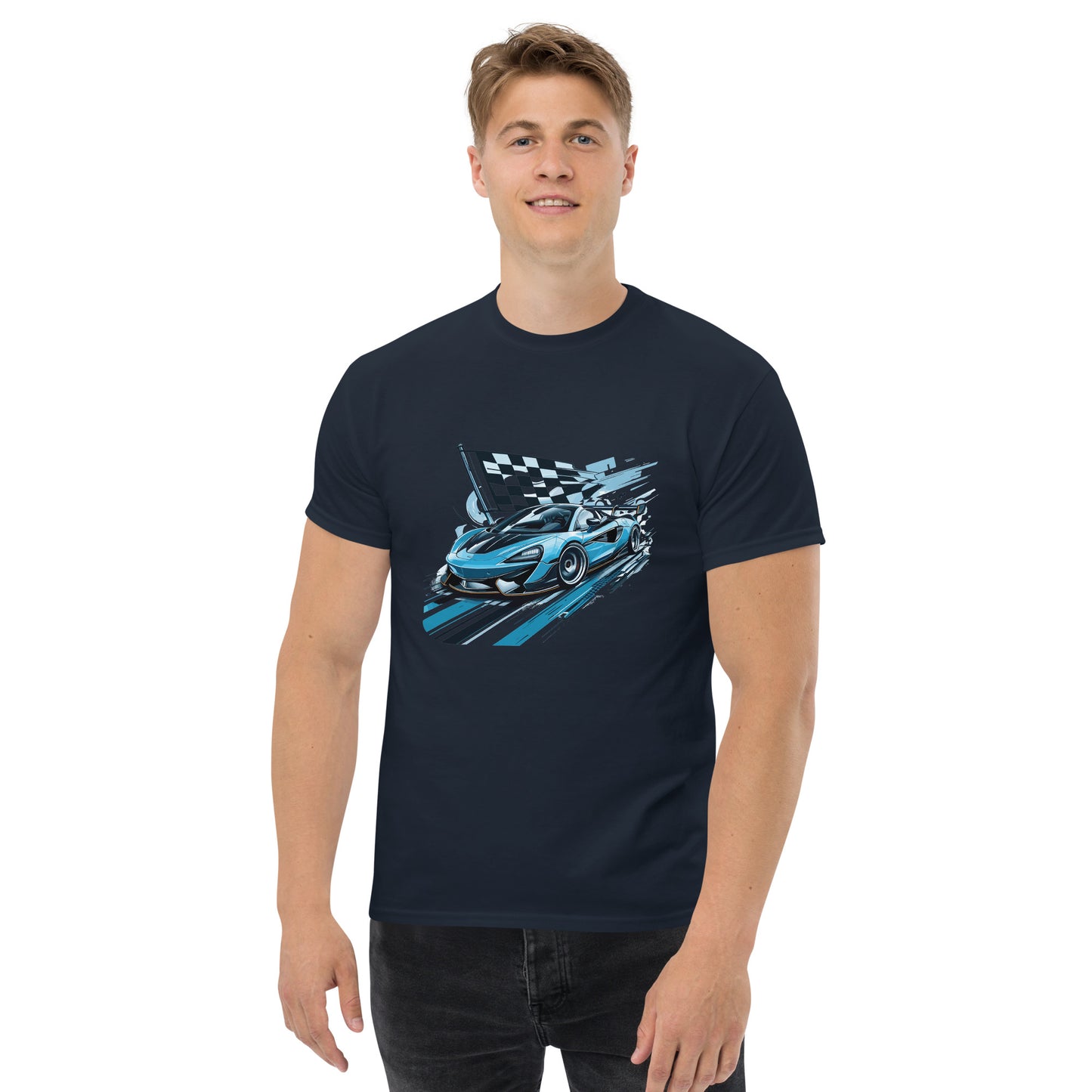 Racing Mclaren 570s Unisex classic tee