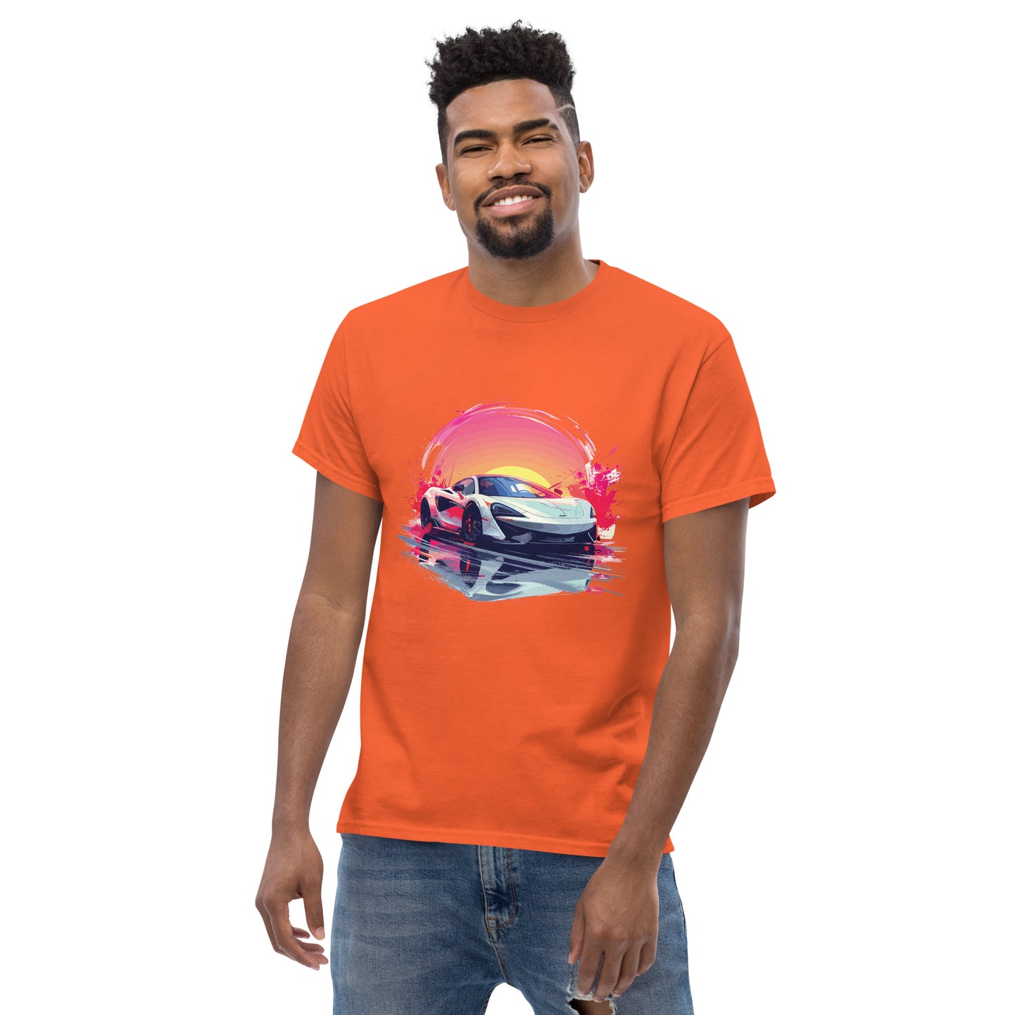 Mclaren Sunset Econo Paint Unisex classic tee