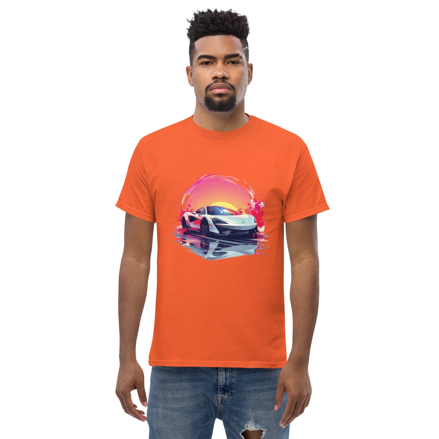 Mclaren Sunset Econo Paint Unisex classic tee