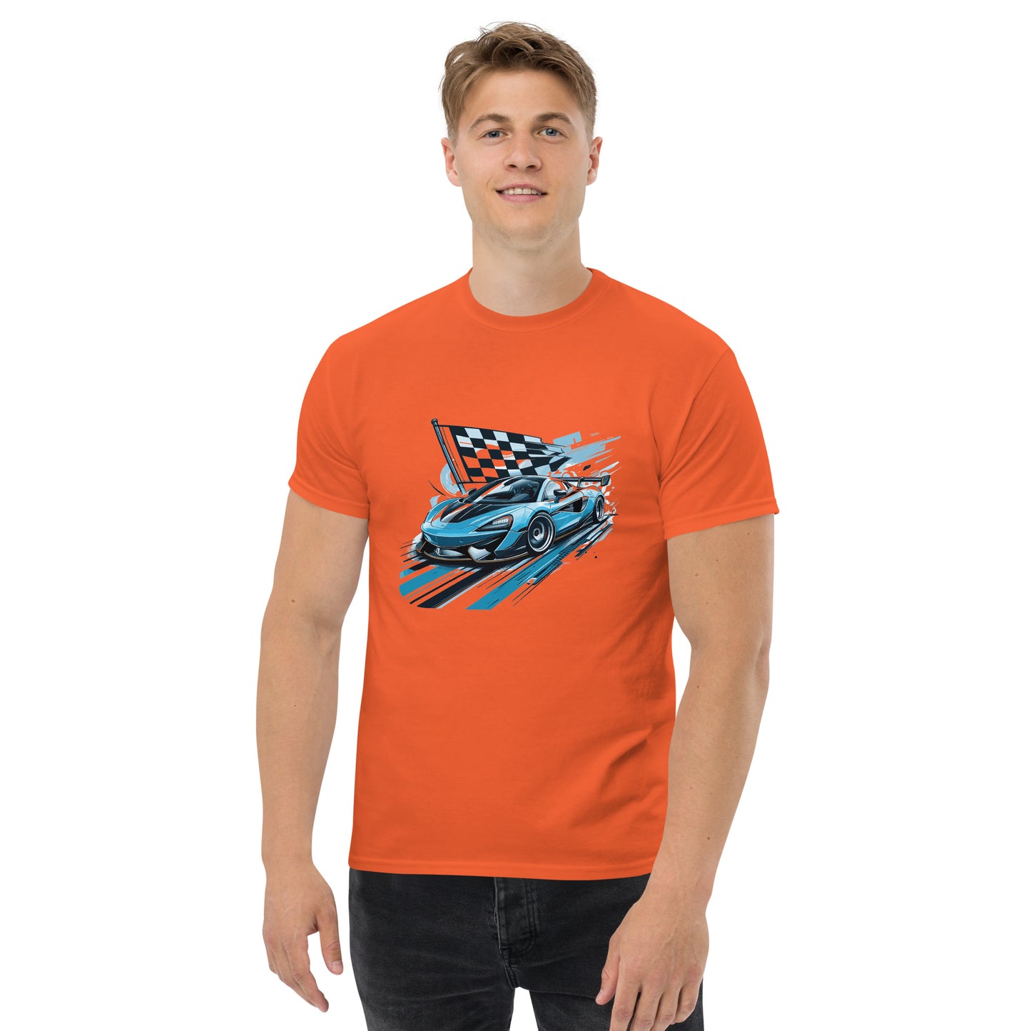 Racing Mclaren 570s Unisex classic tee