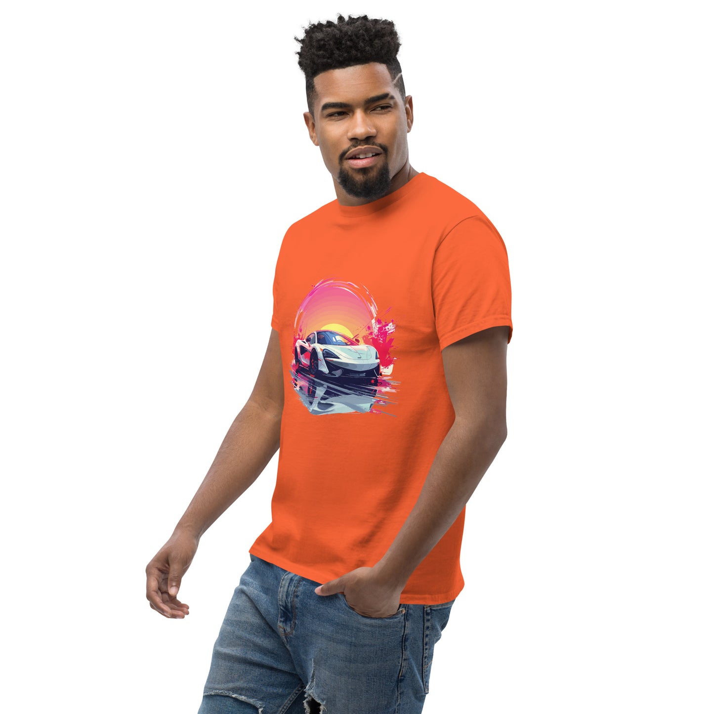 Mclaren Sunset Econo Paint Unisex classic tee