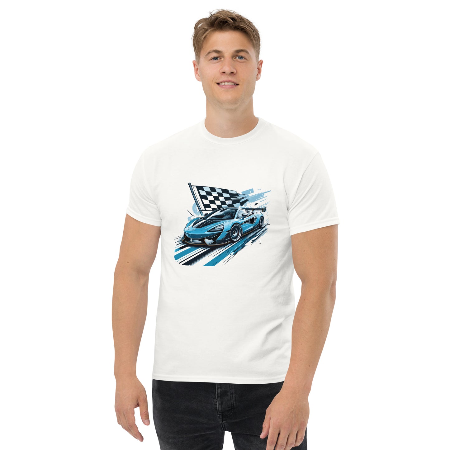 Racing Mclaren 570s Unisex classic tee