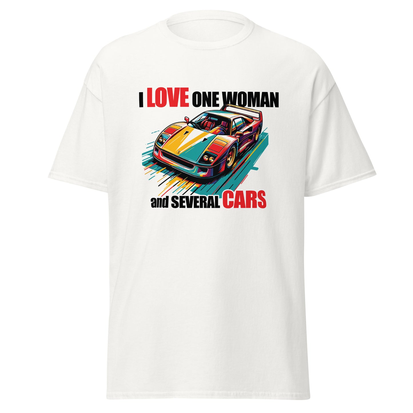 One Woman Many Cars Unisex classic tee