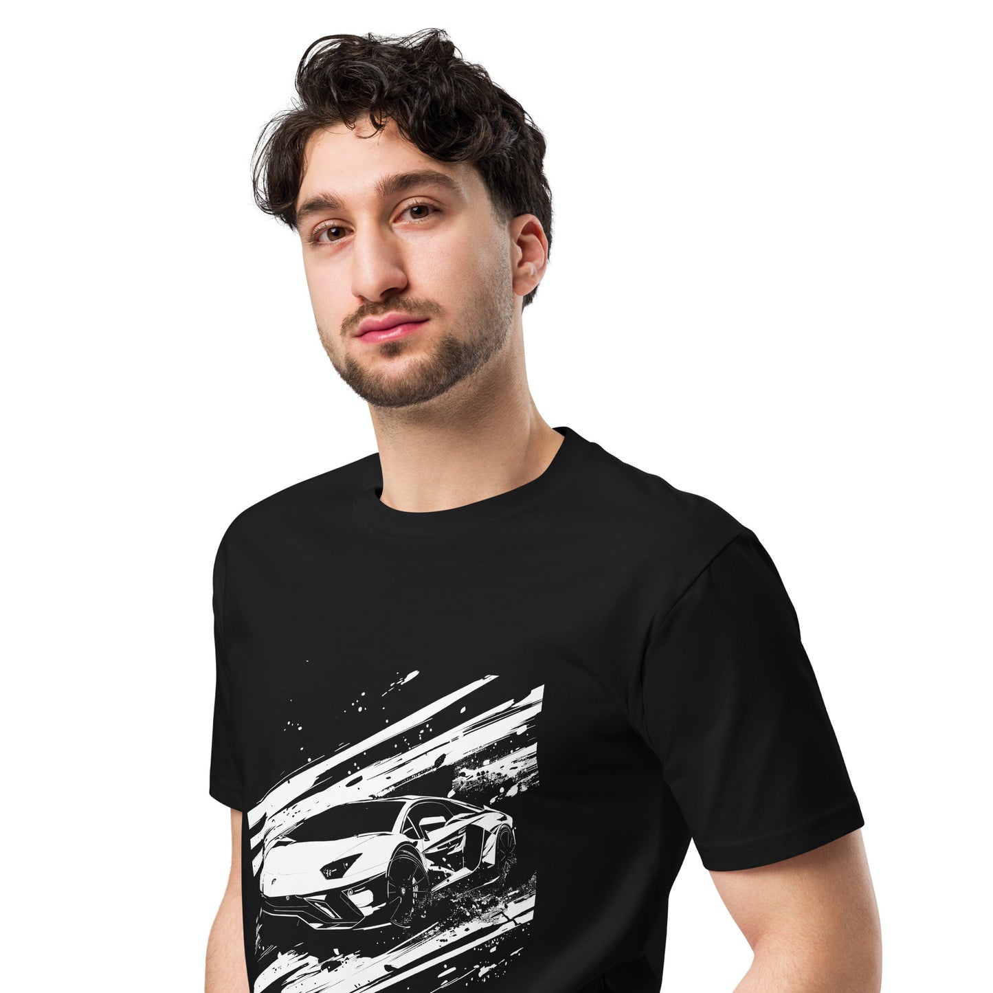 B&W Lambo Splash Unisex premium t-shirt